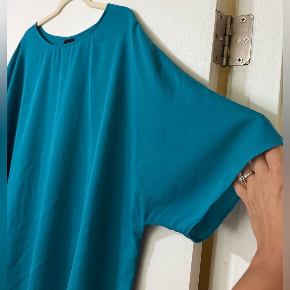 Worthington Turquoise Blouse - Picture 6 of 7